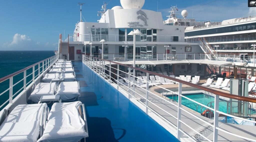 Lido Deck of Cruise Ship