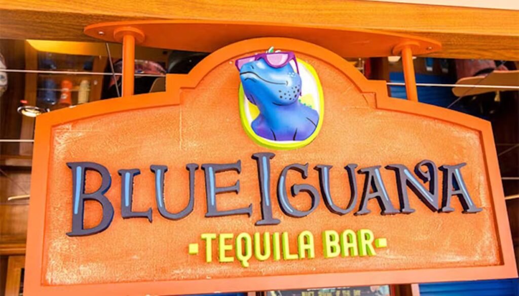 carnival blue iguana tequila bar menu