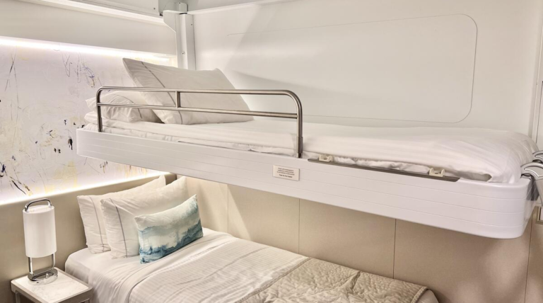 Pullman Bed on a Cruise Ship