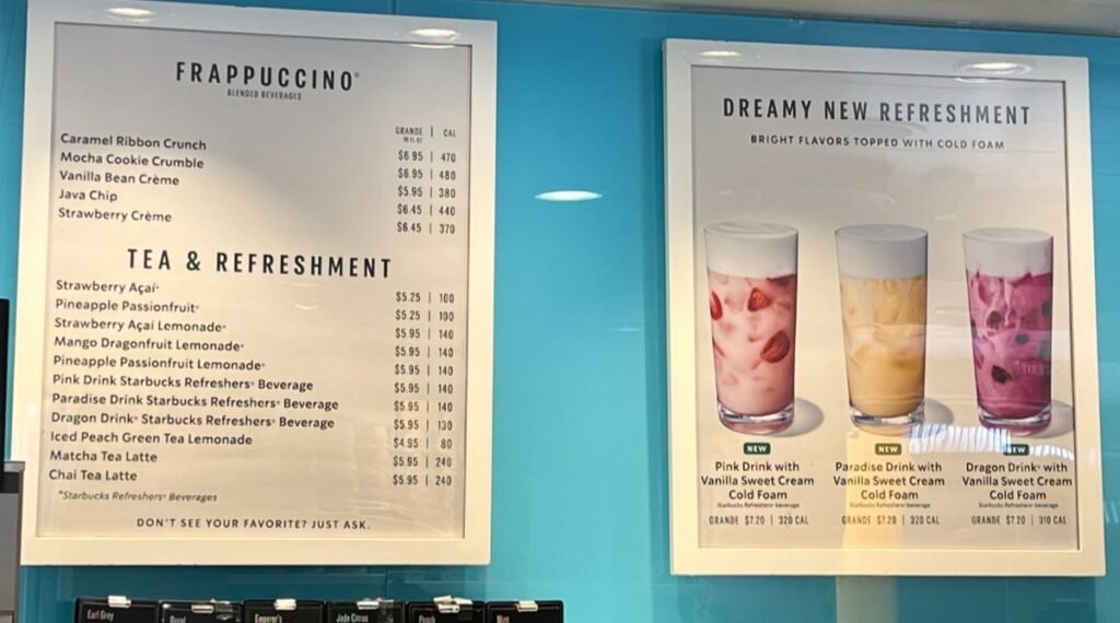 Royal Caribbean Menu