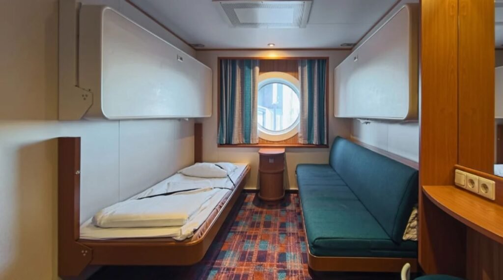 Pullman Bed on a Cruise Ship