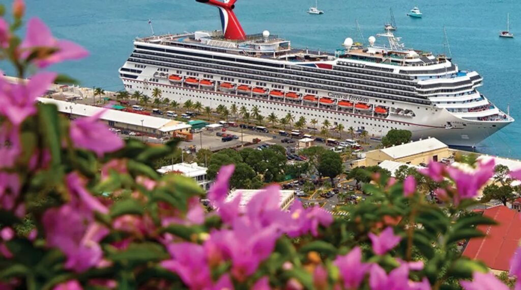 St Thomas Cruise Port Map